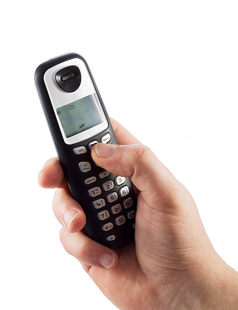 istock hand with telephone 498884261