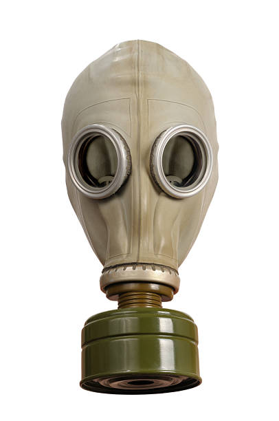 istock Gas mask isolated on a white background 498884545