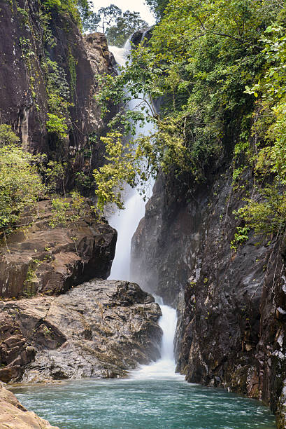 istock Klong Phlu Waterfall on Koh Chang or Chang island, Thailand 498884938