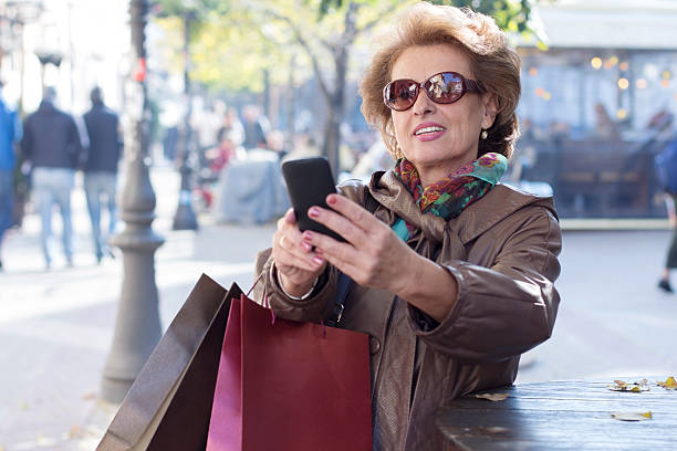 istock Selfie mature woman 498885380