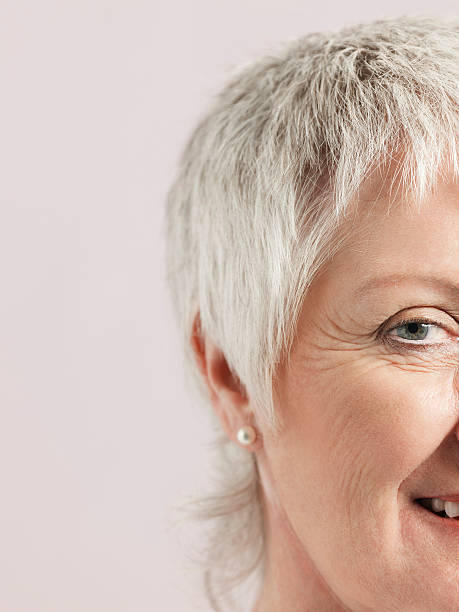 istock Cropped Image Of Smiling Senior Woman 498885533