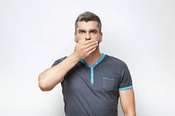 istock Concept for emotional man with beard 498887480