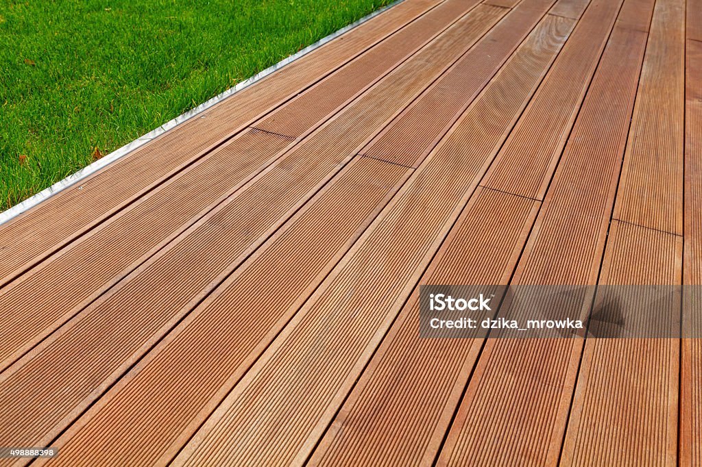 Wooden terrace Wood - Material Stock Photo