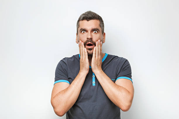 istock Concept for emotional man with beard 498888840