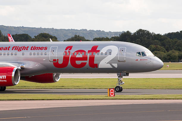 jet2 boeing 757 - psg contre al nassr 個照片及圖片檔