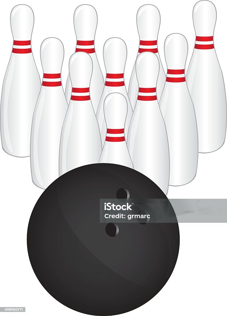 bowling bowl icon set, vector illustration Accuracy stock vector