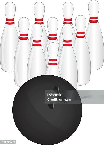 Bowling Stock Illustration - Download Image Now - Accuracy, Aiming, Bowling Ball