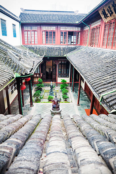 istock Grand Hall Courtyard at Jade Buddha Temple 498902925