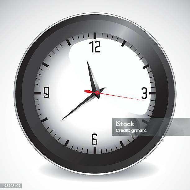 Clock Illustration Stock Illustration - Download Image Now - Alarm Clock, Alertness, Clock