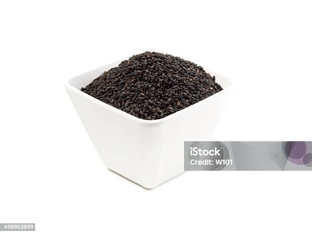 Only Black Sesame Seed Stock Photo - Download Image Now - Black Color, Brown, Close-up