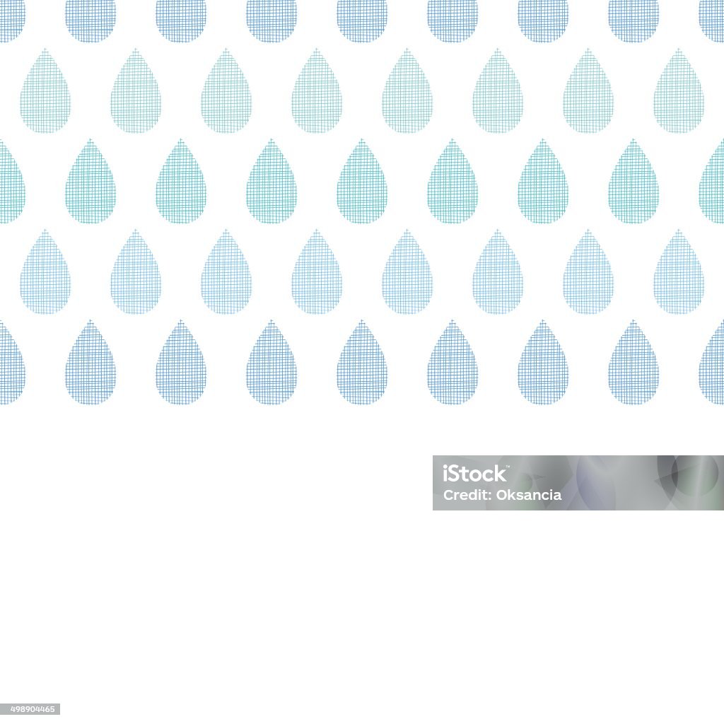 Pattern Righe Sfondo Tessuto Blu Gocce Di Pioggia Righe Orizzontali Seamless Pattern ...