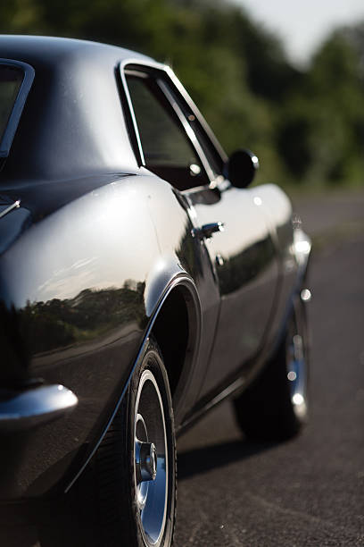 istock Side of classic american car 498905983