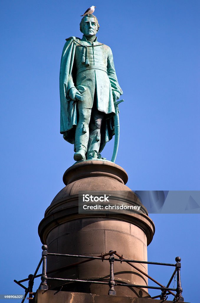 Estatua del duque de Wellington en Liverpool - Foto de stock de Aire libre libre de derechos