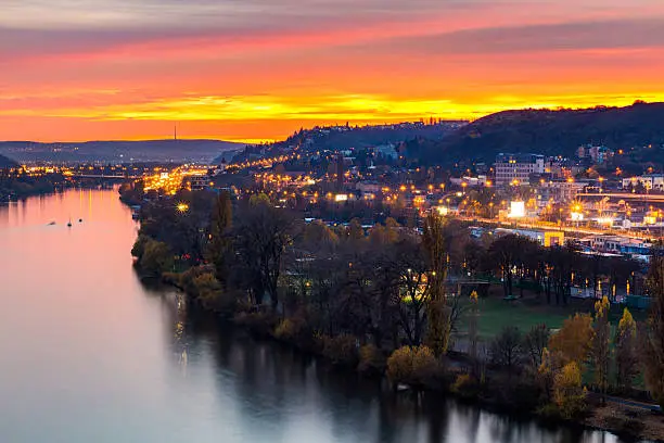 Photo of View from the southern tip of Vysehrad fortress