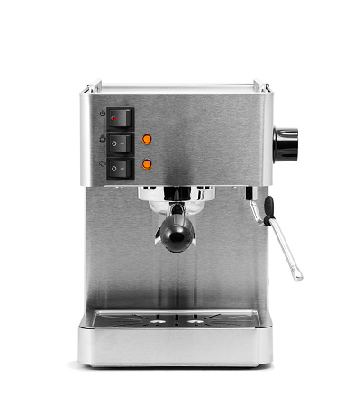 Modern coffee machine.