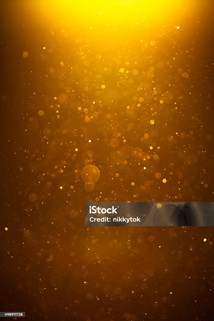 Brillante fondo bokeh golden - Foto de stock de Fondos libre de derechos