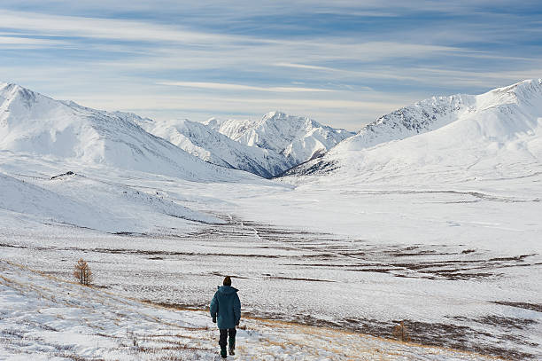 istock Beautiful winter landscape, Altai mountains Russia. 498913178