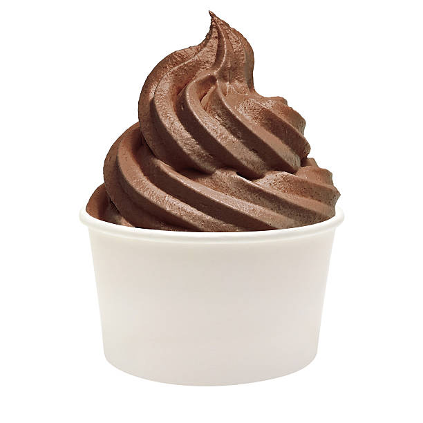istock Chocolate ice cream or frozen yogurt 498915852