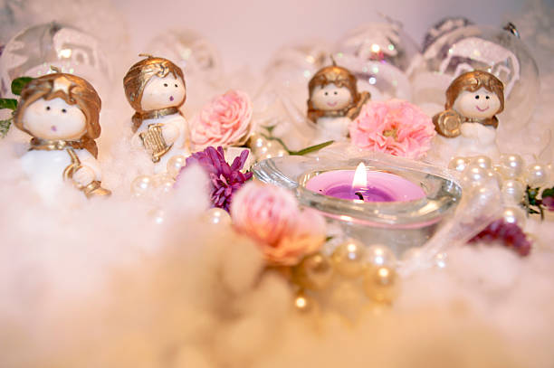 istock Christmas Decoration Candle dolls 498918444
