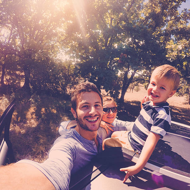 istock Family selfie in the nature 498919490