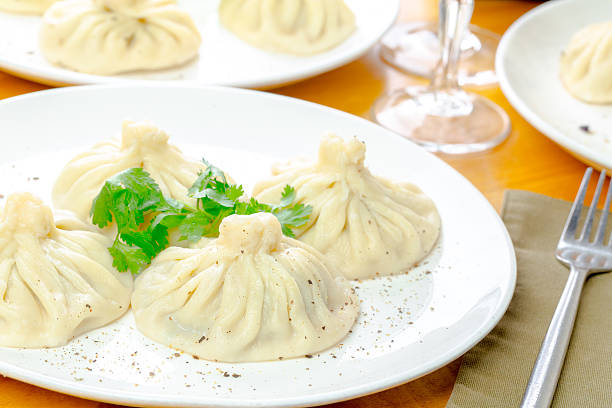 istock Hinkali Georgian cuisine 498919654