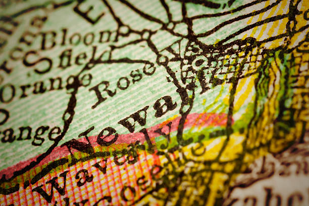 istock Newark | New Jersey on an Antique map 498921038