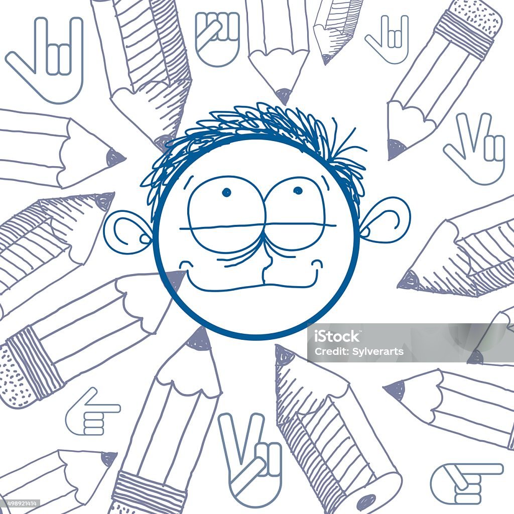 Ilustración de Dibujo De Arte Vectorial Colorido Feliz Persona La Educación y más Vectores Libres de Derechos de 2015 - iStock Ilustración de Dibujo De Arte Vectorial Colorido Feliz Persona La Educación y más Vectores Libres de Derechos de 2015 - iStock
