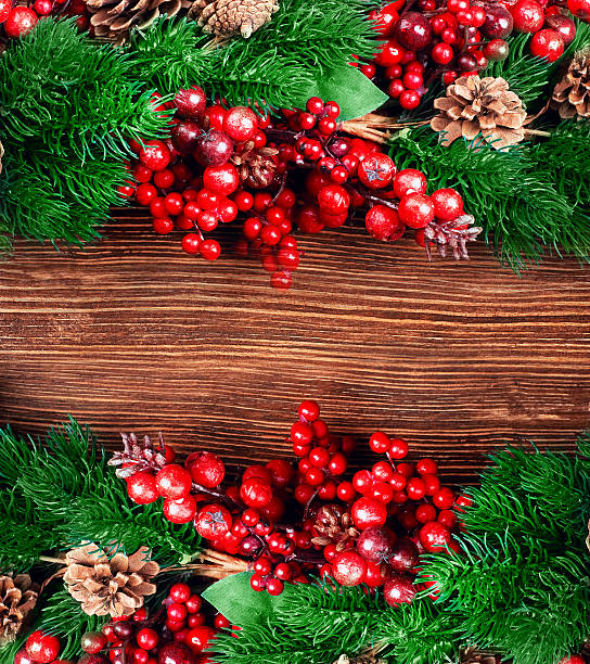 istock Christmas berries and spruce branch 498924391
