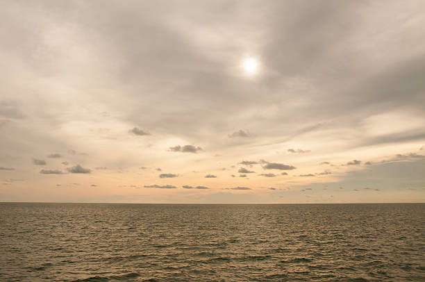 istock Beautiful sky at sunset over the horizon 498924879