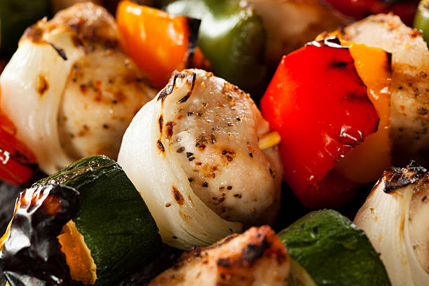 istock Homemade Chicken Shish Kabobs 498925483