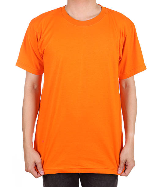 istock blank t-shirt on man 498925835
