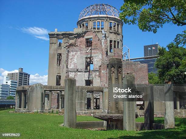 Atomic Bomb Dome In Hiroshima Stock Photo - Download Image Now - Hiroshima Peace Memorial, Ancient, Architectural Dome