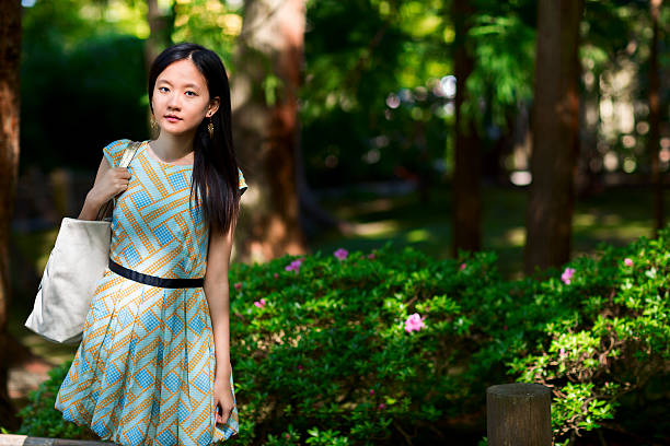 istock Young asian woman in San Francisco 498930037
