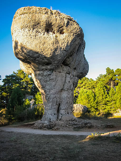 istock Unique rock formations in enchanted city of Cuenca, Castilla la 498945070