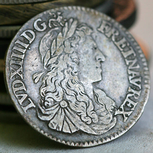 istock Old France coin 498945532