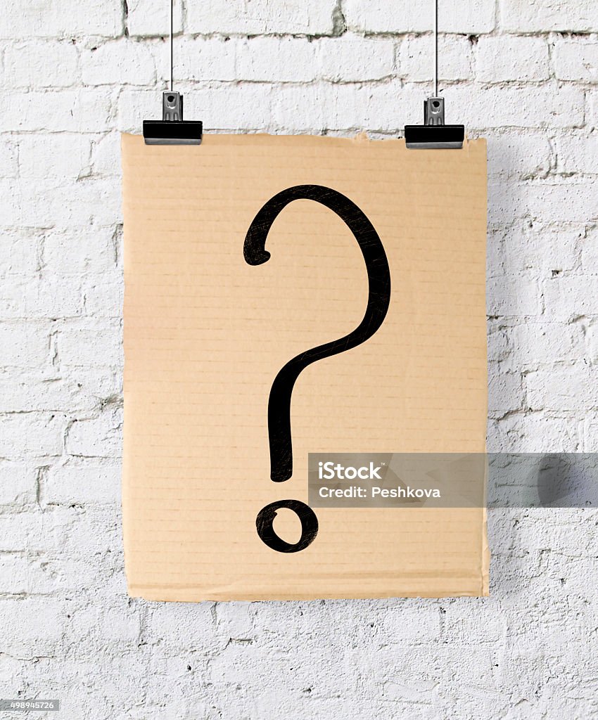 Wht Is Question Mar Poster With Question Mar Stock Photo - Download Image Now - Art Museum ...
