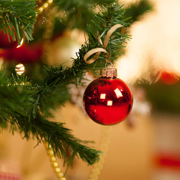 istock Closeup of Christmas ball from Christmas tree. 498947430