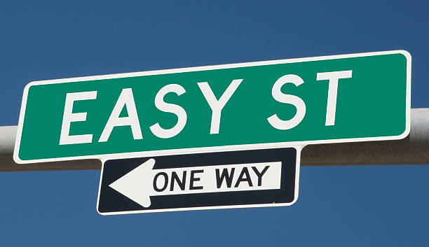istock Easy Street Highway Sign 498949262
