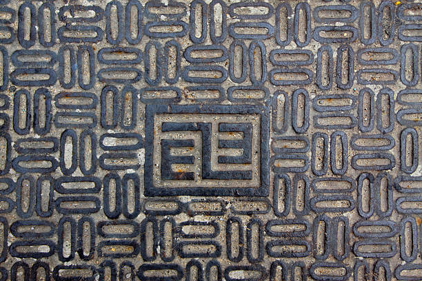 istock city underground pipeline manhole covers in a university in beij 498949669