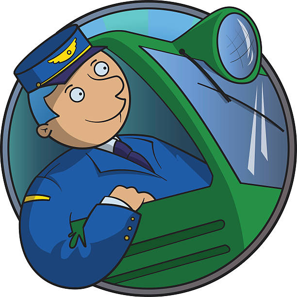Drawtrain Driver 370+ How To Draw A Train Engine Drawings Stock Illustrations, Royalty ...