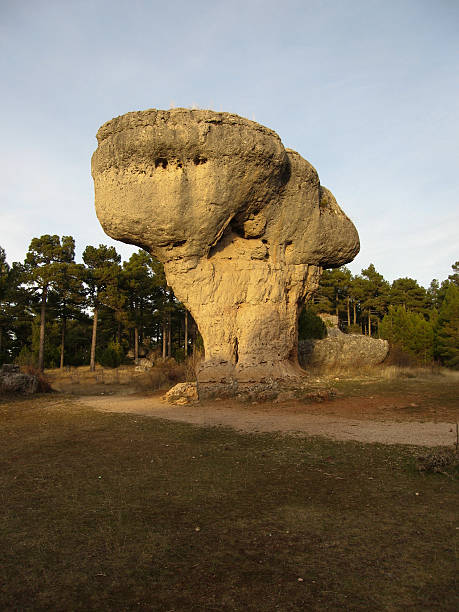 istock Unique rock formations in enchanted city of Cuenca, Castilla la 498950762