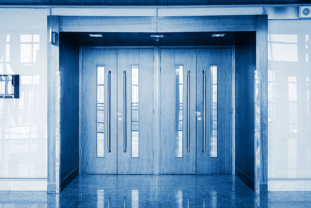 istock Conference room door entrance 498952649