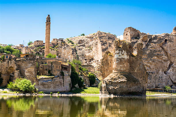 a mesopotâmia paisagem na turquia, hasankeyf - hasankeyf - fotografias e filmes do acervo