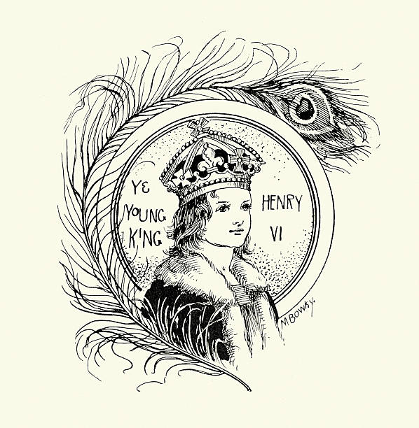 ilustraciones, imágenes clip art, dibujos animados e iconos de stock de young rey enrique vi - henry vi