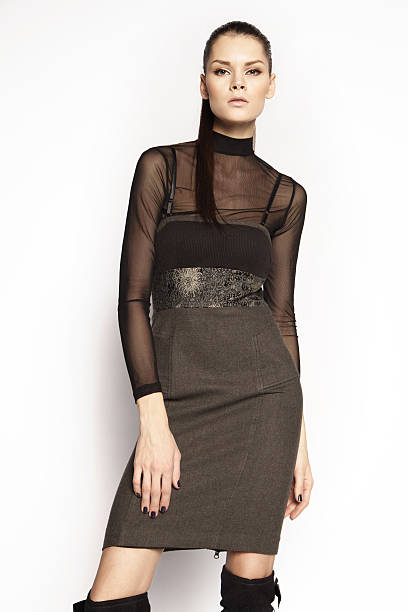 istock Beautiful elegant brunette woman 498955252