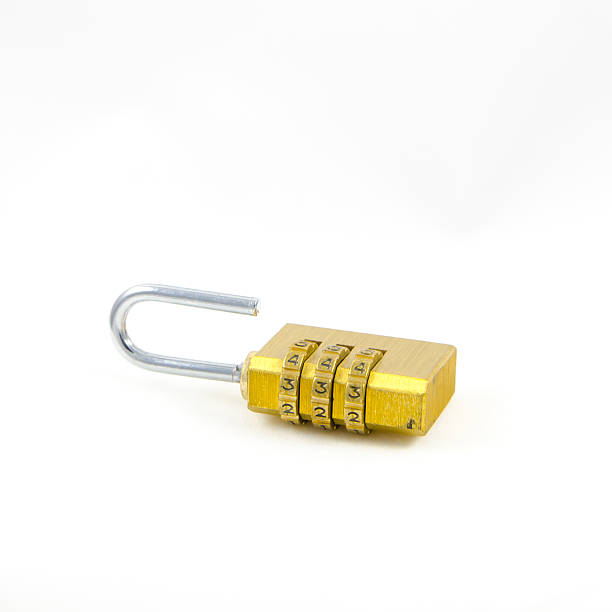 istock Steel Closed Isolated Padlock 498956305