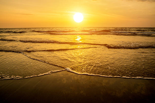 istock Nobody on Beach at Andaman Sunset. 498956549