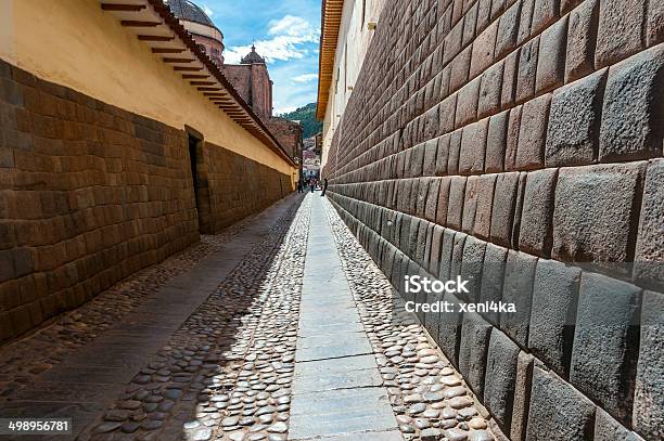 Città Di Cuzco In Perù America Del Sud - Fotografie stock e altre immagini di Ambientazione esterna - Ambientazione esterna, Antica civiltà, Antico - Condizione