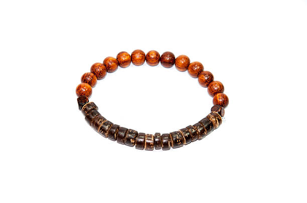 istock Wooden handmade men bracelet 498973324