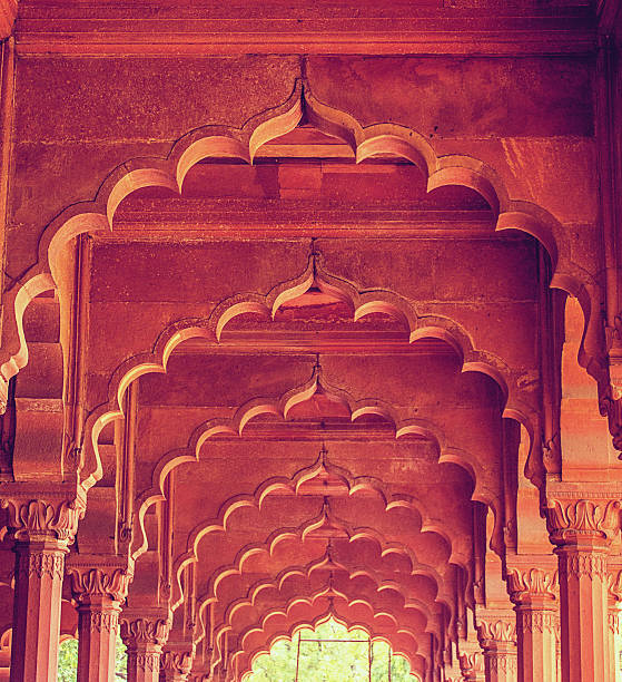 istock Red Fort, Delhi, Architecture Detail 498974380